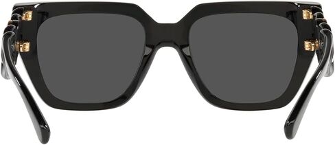 Versace Woman Sunglasses Black Frame, Dark Grey Lenses, 53MM in Saudi Arabia