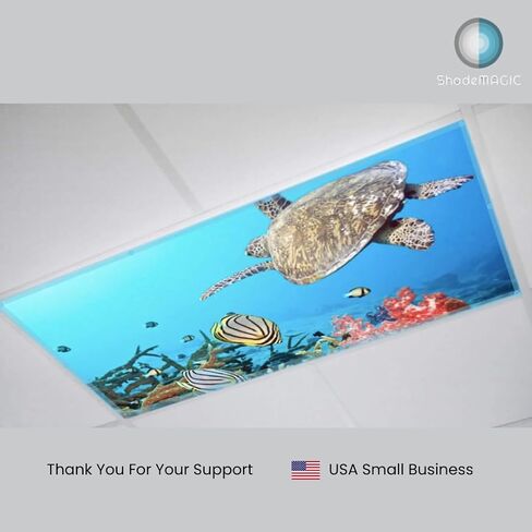Fluorescent Light Covers for Classroom or Office - Light Filter Pack of (4); Eliminate Harsh Glare That Causing Eyestrain and Head Strain. Office Classroom Decorations Light Diffusers Gray in Kuwait