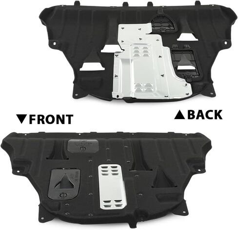 G-PLUS Engine Splash Shield متوافق مع Jeep Cherokee 2015 2016 2017 2018 68102261AG CH1228156 أسود in Saudi Arabia