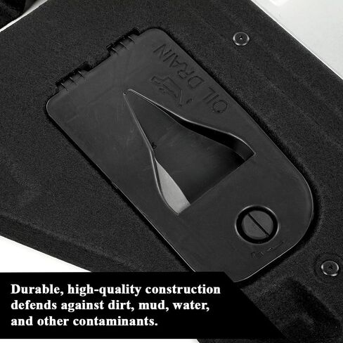 G-PLUS Engine Splash Shield متوافق مع Jeep Cherokee 2015 2016 2017 2018 68102261AG CH1228156 أسود in Saudi Arabia