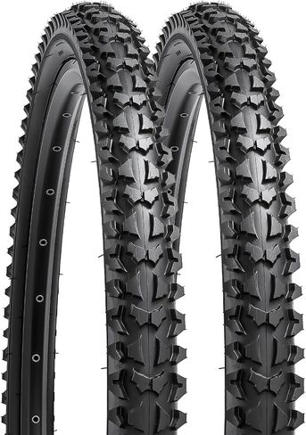YUNSCM 26" Bike Tires 26x2.125/57-559 60TPI and 26" Bike Tubes Compatible with Mountain/Off Road Bike 26x1.90 26x1.95 26x2.0 26x2.10 26x2.125 26x2.20 26x2.25 Bicycle Tires and Tubes (Y-1184) in Saudi Arabia