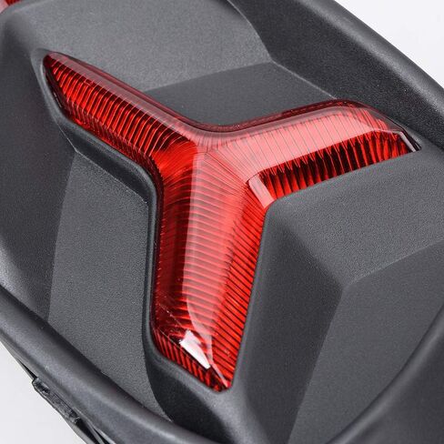 Red Lens Y LED Bumper Reflector Lamps Compatible With 2016-2021 Honda Civic LX EX Touring Sedan - Tail Brake & Rear Fog Lights in Saudi Arabia