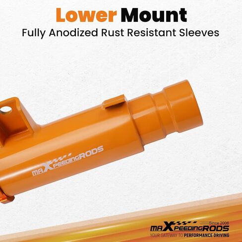 maxpeedingrods Coilovers لهوندا أكورد 2013-2017، لـ Acura TLX 2015-2020، طقم تعليق كويلوفيرز قابل للتعديل للارتفاع، دعامات ممتص الصدمات للتخميد مسبقًا، طقم خفض ذهبي in Saudi Arabia