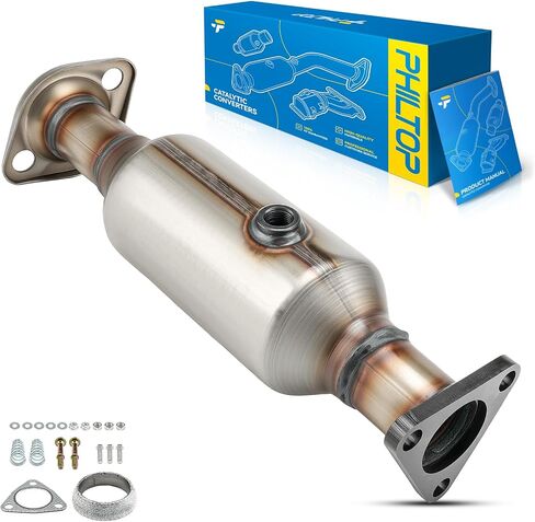 PHILTOP Catalytic Converter Kit Compatible with Honda 1999-2000 Civic 1.6L Catalytic Converter for 16070 (EPA Compliant) in Saudi Arabia