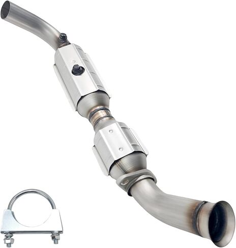 Left Catalytic Converter Compatible With Ford F150 F-150 1997-2003 4.2L V6 ONLY RWD(OEM/OBD-Ⅱ Replacement Catalytic Convertor) in Kuwait