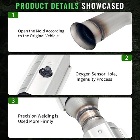 Left Catalytic Converter Compatible With Ford F150 F-150 1997-2003 4.2L V6 ONLY RWD(OEM/OBD-Ⅱ Replacement Catalytic Convertor) in Kuwait