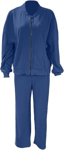 إمرأة Sweatsuits 2 قطعة مجموعة رياضية ملايس الركض كم طويل زمم البلوز و Sweatpants عداء ببطء Sweatsuit مجموعات in Saudi Arabia