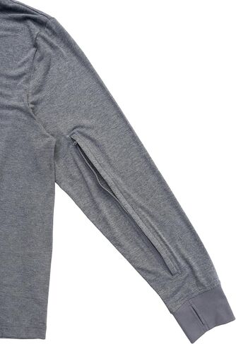 Hooded Top with Sleeve and Chest Access in Saudi Arabia