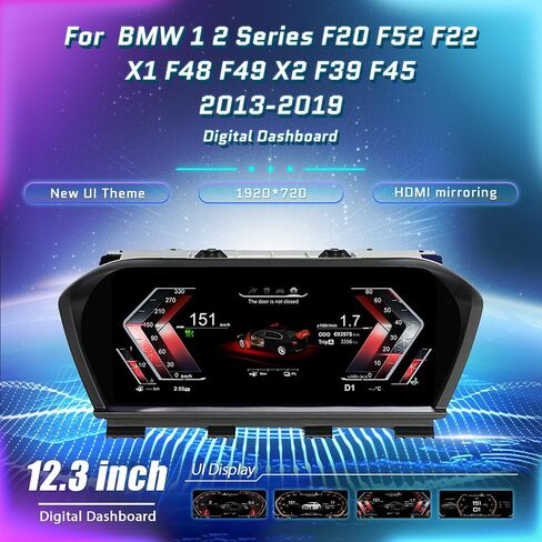 لوحة القيادة الرقمية 12.3 بوصة لسيارات BMW 5 Series E60 E61 525D 2003-09year CCC CIC لوحة ال سي دي أوتوماتيكية Snelheidsmeter قمرة القيادة الافتراضية in Saudi Arabia