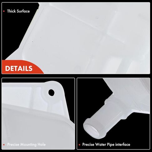 A-Premium Engine Coolant Overflow Recovery Reservoir Tank [with Sensor] Compatible with Volkswagen Passat 1998-2005 & Audi A4 A4 Quattro A6 A6 Quattro 1998-2001, RS6 2003 2004, S4 2000-2002 in Saudi Arabia