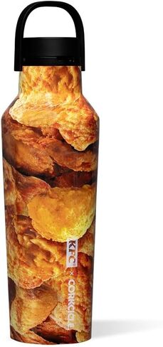 Corkcicle Star Wars Insulated Canteen Travel Water Bottle, Triple Insulated Stainless Steel, Easy Grip Straw Mouth, Keeps Beverages Cold for 25 Hours or Warm for 12 Hours, 20 oz, Chewbacca in Kuwait