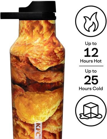 Corkcicle Star Wars Insulated Canteen Travel Water Bottle, Triple Insulated Stainless Steel, Easy Grip Straw Mouth, Keeps Beverages Cold for 25 Hours or Warm for 12 Hours, 20 oz, Chewbacca in Kuwait