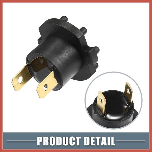 ACROPIX Headlight Low Bulb Holder Socket B28V510A3 for Mazda 3 2004-2009 Plastic Black (Set of 2) Car Parts in Saudi Arabia