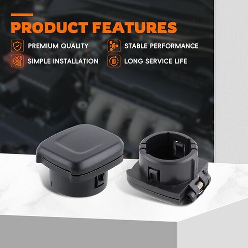 2pcs Center Console Power Outlet Cap Cover Retainer for Chevy for Cadillac for GMC, Replace #84090238,13580623 in Saudi Arabia