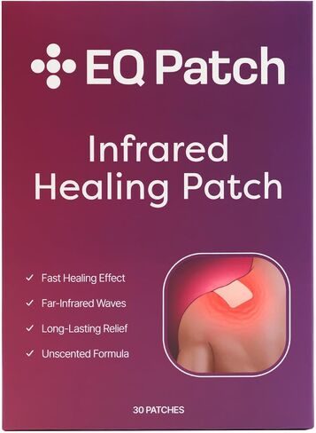 Infrared Healing Patch – Long-Lasting Warmth Patches for Muscles, Joints & Back – Strong Adhesive, Unscented in Saudi Arabia