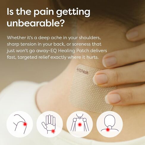 Infrared Healing Patch – Long-Lasting Warmth Patches for Muscles, Joints & Back – Strong Adhesive, Unscented in Saudi Arabia