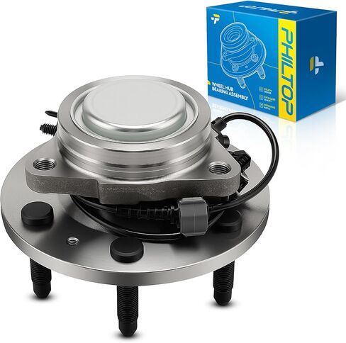 PHILTOP 515097 Front Wheel Hub Bearing Assembly for Silverado 1500 2007-2013, Yukon XL 1500 2007-2014, Yukon 2007-2014, Tahoe 2007-2014, Suburban 1500 2007-2014, Silverado 1500 Classic 2007 6 Lugs in Saudi Arabia