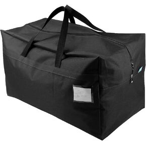 Pack of 3 100L Large Size Clothing Bedding Storage Bags with Carry Handles, Duffle Bag for Travel Big Carry Bag for RV Travel, House Moving Bags, Blue in Saudi Arabia