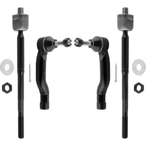 BOXI 4pcs Front Inner Outer Tie Rod End Kit Fit for Toyota Prius 2004 2005 2006 2007 2008 2009 Hatchback 4-Door 1.5L | ES80303 ES80302 EV80304 in Kuwait