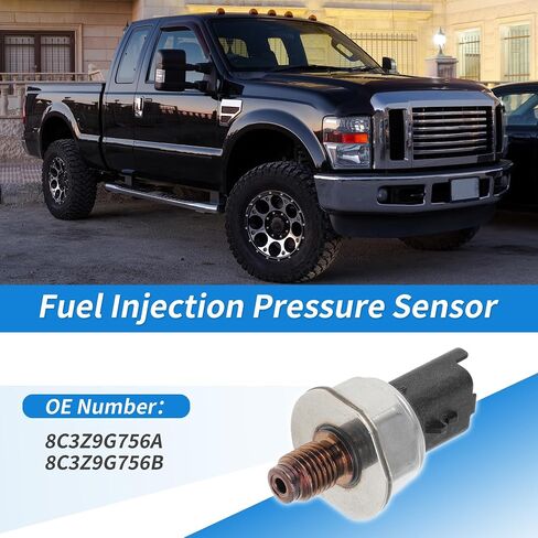 No.8C3Z9G756A مستشعر ضغط حقن الوقود لفورد F-250 F-350 سوبر ديوتي 5.4L 6.4L ديزل 6.8L 2008-2010 لفورد F-450 F-550 سوبر ديوتي 6.4L 2008-2010 in Saudi Arabia