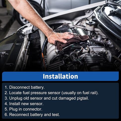 No.8C3Z9G756A مستشعر ضغط حقن الوقود لفورد F-250 F-350 سوبر ديوتي 5.4L 6.4L ديزل 6.8L 2008-2010 لفورد F-450 F-550 سوبر ديوتي 6.4L 2008-2010 in Saudi Arabia