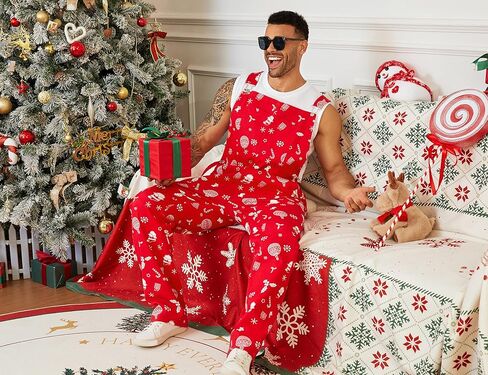ملابس رجالي لعيد الميلاد، ملابس مريلة للنساء، بذلة للهالوين، حشوات للتخزين للبالغين in Kuwait