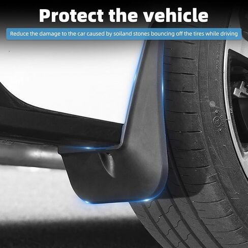 اللوحات الطينية مناسبة لسيارة Toyota Camry 2025 Hybrid SE XSE Splash Guard 9th Gen Camry SE XSE واقيات الطين ملحقات حماية اللوحات الطينية (ليست لـ LE XLE) in Kuwait