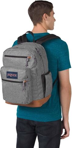 JanSport Cool Backpack, with 15-inch Laptop Sleeve - Large Computer Bag Rucksack with 2 Compartments, Ergonomic Straps, Batik Houndstooth in Kuwait