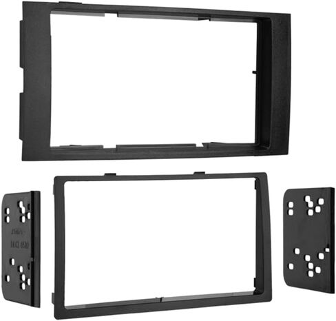 مجموعة تركيب Metra 95-9009 Double DIN لمركبات VW Touareg موديل 2004-Up، أسود in Saudi Arabia