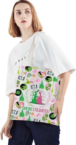 WZMPA Musical Tote Bag Theater Gift Together We're Unlimited Shoulder Bag Theater Drama Musical Merch (Were Unlimited -T) in Kuwait
