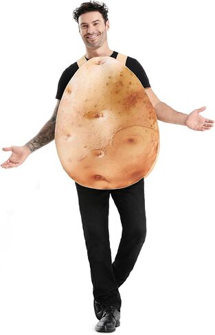 Seasons Halloween Potato Costumes for Adult, Funny Party Dress Up, One Size Fits Most in Saudi Arabia