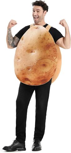 Seasons Halloween Potato Costumes for Adult, Funny Party Dress Up, One Size Fits Most in Saudi Arabia