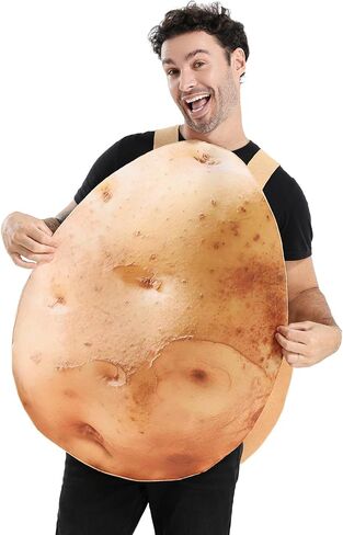 Seasons Halloween Potato Costumes for Adult, Funny Party Dress Up, One Size Fits Most in Saudi Arabia