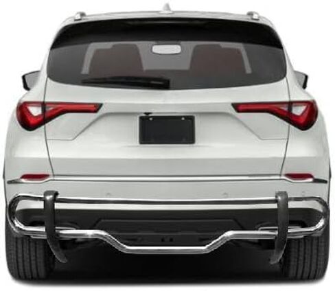 واقي الصدمات الخلفي بأنبوب مزدوج من الفولاذ المقاوم للصدأ متوافق مع 2016-2022 Honda Pilot|2014-2020 Acura MDX-KAS-8HO6SS in Saudi Arabia