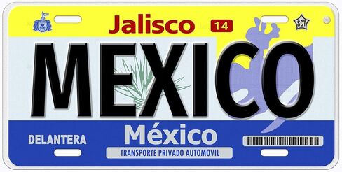 Tequila Jalisco Mexico Personalized Novelty Car Auto License Plate Any Name in Saudi Arabia