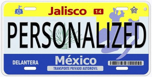 Tequila Jalisco Mexico Personalized Novelty Car Auto License Plate Any Name in Saudi Arabia