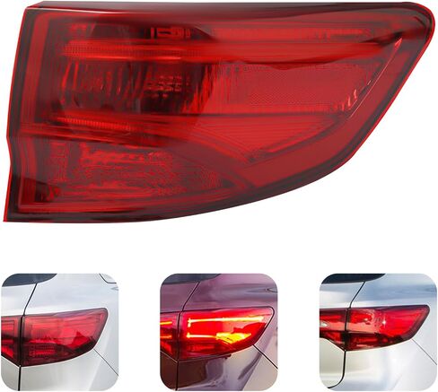 LOYALHEARTDY For 2014-2020Acura MDX LED Outer Tail Light Assembly, Passenger Right Side Tail Lamp Light Brake Light w/o Bulbs |33550TZ5A02 33500TZ5A02 in Saudi Arabia