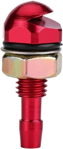 Windshield Sprayer Nozzles, 2pcs Universal Aluminum Alloy Car Auto Front Windshield Wiper Spray Jet Nozzle Replacement Kit(Red) in Saudi Arabia