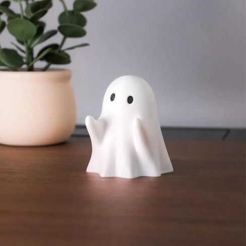 Halloween Ghost Figurine - Spooky Resin Pen Holder Statue, Cute Decor for Halloween Decorations Indoor, Funny Porch and Indoor Spooky Home Decor Gifts in Saudi Arabia