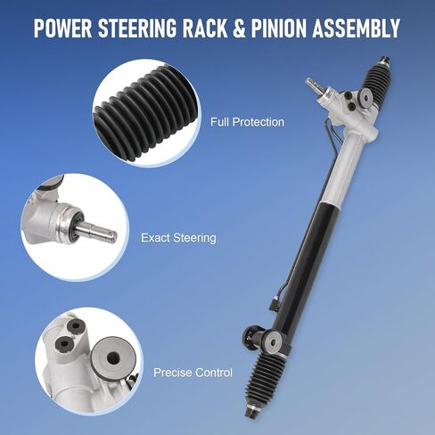 Power Steering Rack & Pinion with 16mm Inner Tie Rods Replacement For Chevrolet Buick GMC Isuzu Replace 15162147, 15164042, 19207780, 19207782, 97-1014, 551-00128, 551-02073, 15162147 in Saudi Arabia