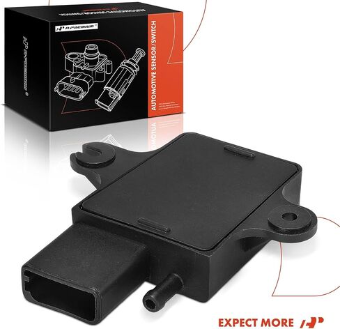 A-Premium Fuel Injection Manifold Pressure Sensor [3 Pins] Compatible with Ford F-150, F-250, F-350, Mustang, Taurus, E-150/E-250/E-350 Econoline & Lincoln Town Car, Mark VII & Mercury Marquis in Saudi Arabia