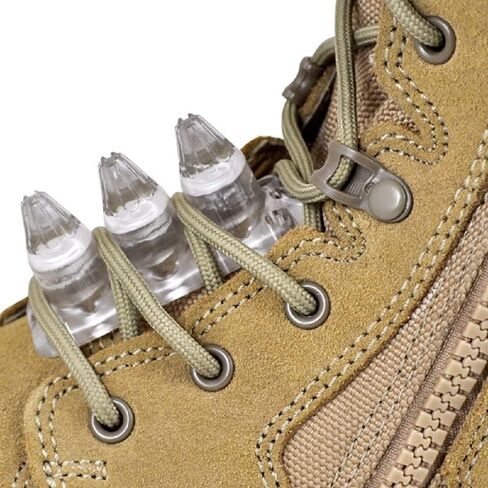 Ninja Kickz Non Lethal Self Defense Tool Shoe Weapon Kuba Kicks Style self defense tool available for your tactical shoes (Color: translucent 1 Pair) in Saudi Arabia