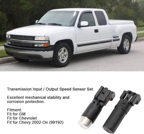 مستشعر السرعة مناسب لسيارة Chevy 2002‑On، طقم مستشعر سرعة الإدخال والإخراج ABS ZF4HP16 (99192) in Saudi Arabia