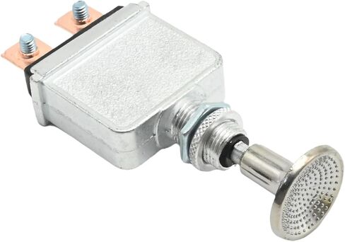 2 PCS 75 A Push Pull Switch, Zinc Alloy Material Heavy Duty 6-28 Volts DC SPST On-Off Push/Pull Switch for Cars, Motorcycles, Trucks, Buses, ATV, RV, Boats in Saudi Arabia