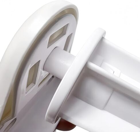 Roller Shade Clutch Kit for 1-1/2" (38 mm) Tube, Heavy‑Duty Metal Brackets with Idle End, Window Roller Blind Hardware for Inside/Outside/Ceiling Mount, White in Saudi Arabia