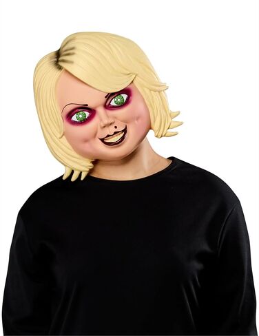 Rubies Adult Bride of Chucky Tiffany Formed Plastic Costume Half-Mask, One Size for Themed Parties and Halloween in Saudi Arabia