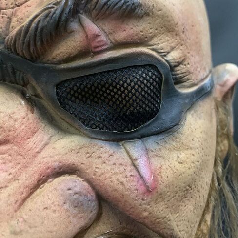 Halloween Scary Old Man Mask Full Head Latex Grandpa Masks for Adults Halloween Masquerade Costume Props in Saudi Arabia