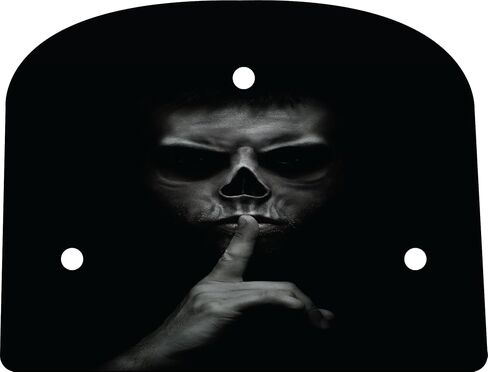 Shhh Quiet Backrest Mounting Plate. Fits Harley Davidson Touring Bikes. Road King Street Glide Road Glide. Mounting Plate Only, Backrest Not Included in Saudi Arabia
