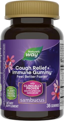 NATURES WAY Sambucus Relief Immune Support, 36 CT in Saudi Arabia