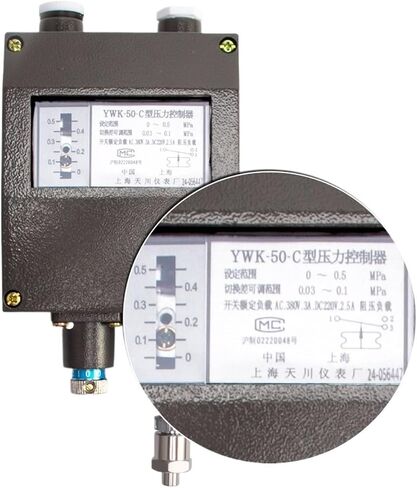 YWK-50-C أداة تحكم الضغط التتابع البخار الغاز السائل ضغط الآلات 0.5MPA in Saudi Arabia